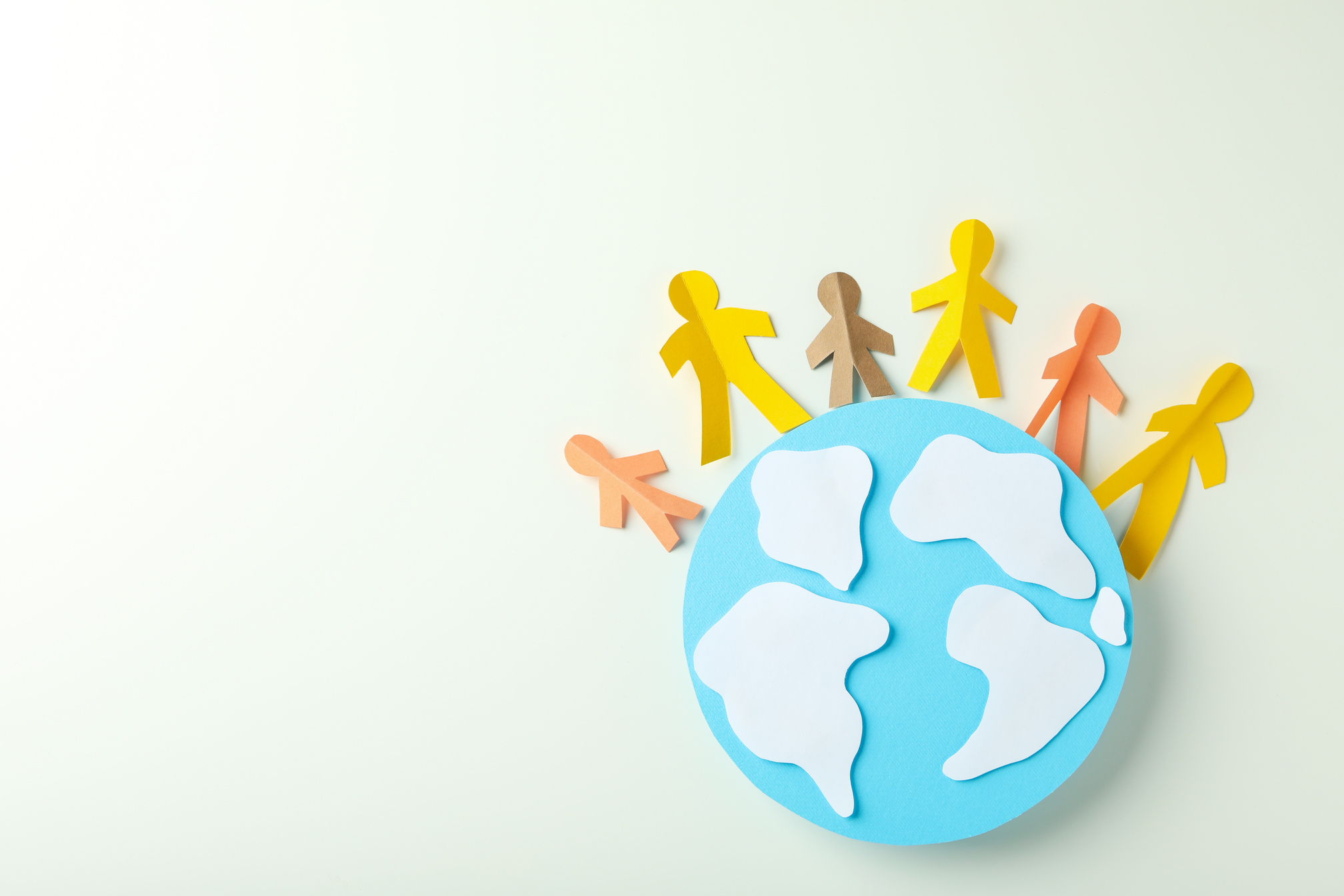 Concept or composition of World Population day